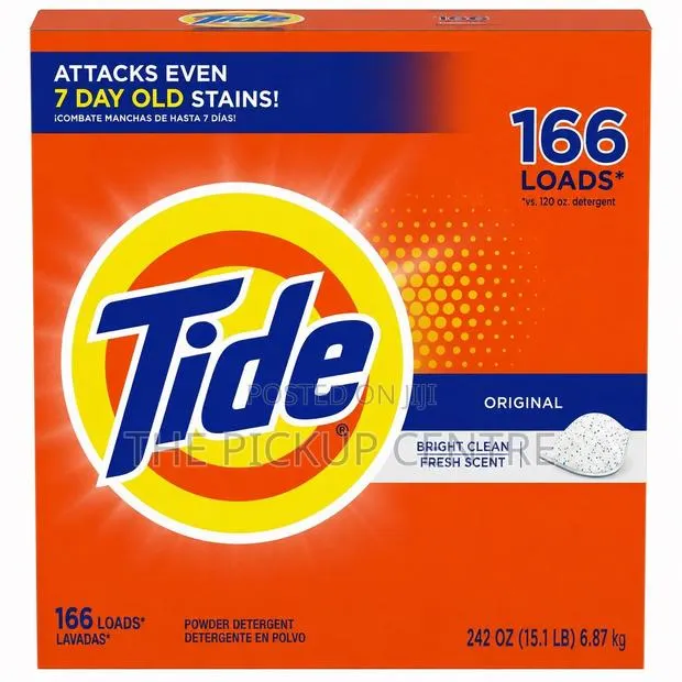 Tide Powder Original Laundry Detergent HE 5.2 Kg 166 Washloads · Photo 1
