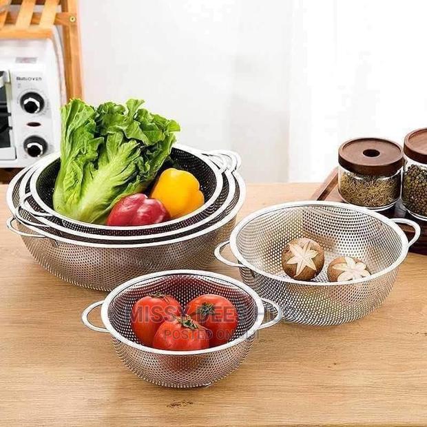 6pcs Stainless Steel Colander / Strainer Set · Photo 1
