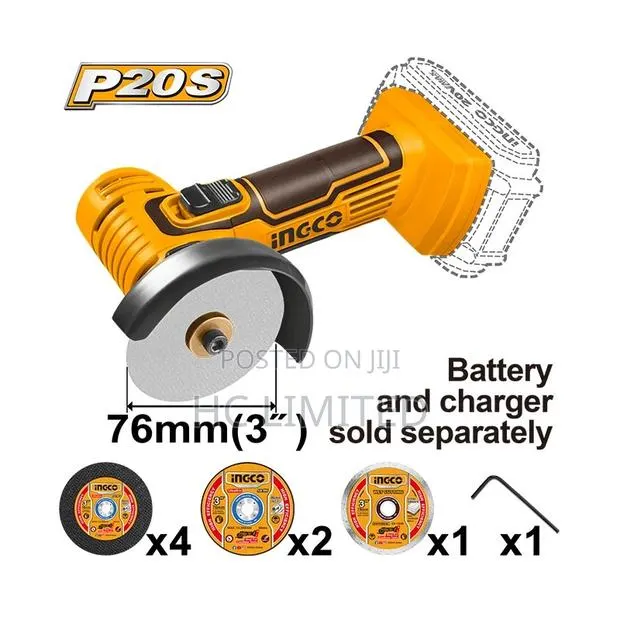 Ingco Cordless Mini Cut-Off Tool - Cagli7601 · Photo 1