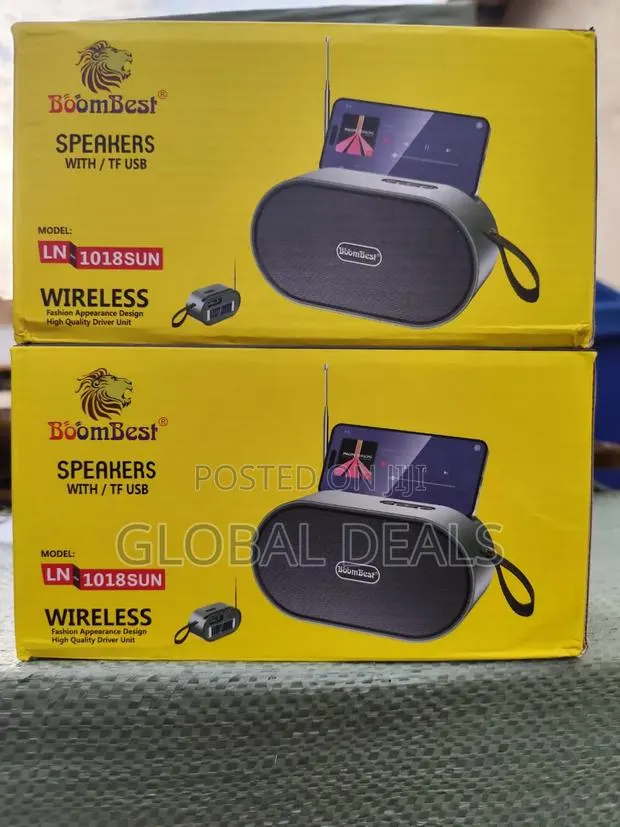BoomBest LN-1018SUN Wireless Speaker - Solar Powered Speaker With FM · Photo 1