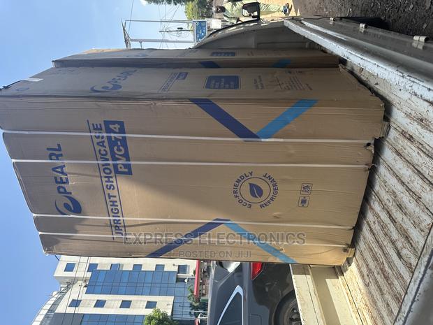 +Free Blender With Pearl PVC-74 Display Fridge Double Door · Photo 1