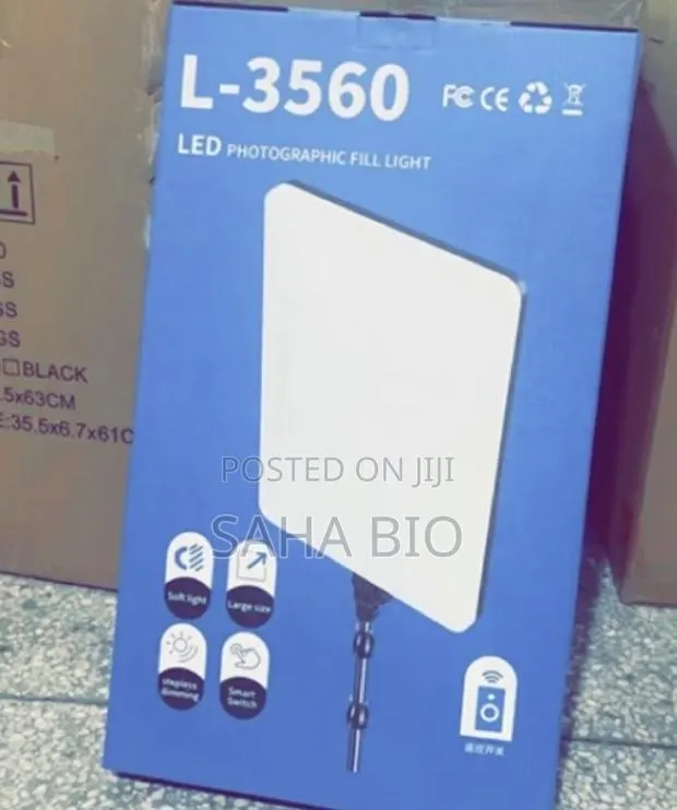 L-3560 Led Photography Fill Light Stand · Photo 1