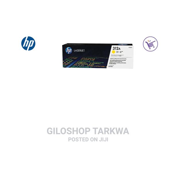 Hp 312a Yellow Original Laserjet Toner Cartridge, Cf382a · Photo 1