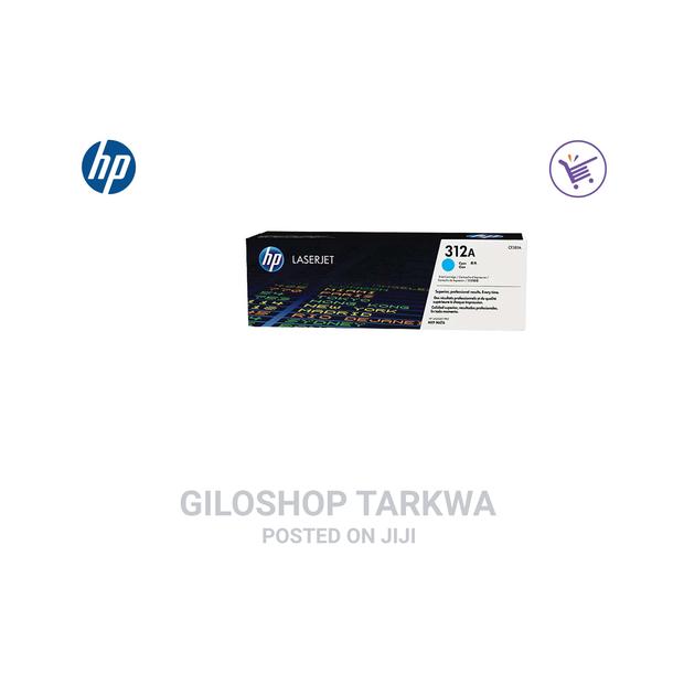 Hp 312a Cyan Original Laserjet Toner Cartridge, Cf381a · Photo 1