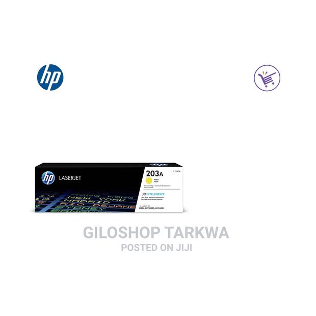 Hp Cf542a 203a Laserjet Toner Cartridge - Yellow · Photo 1