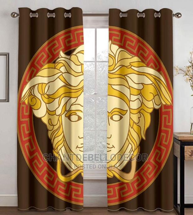 Designer Blackout Curtains 2 in 1