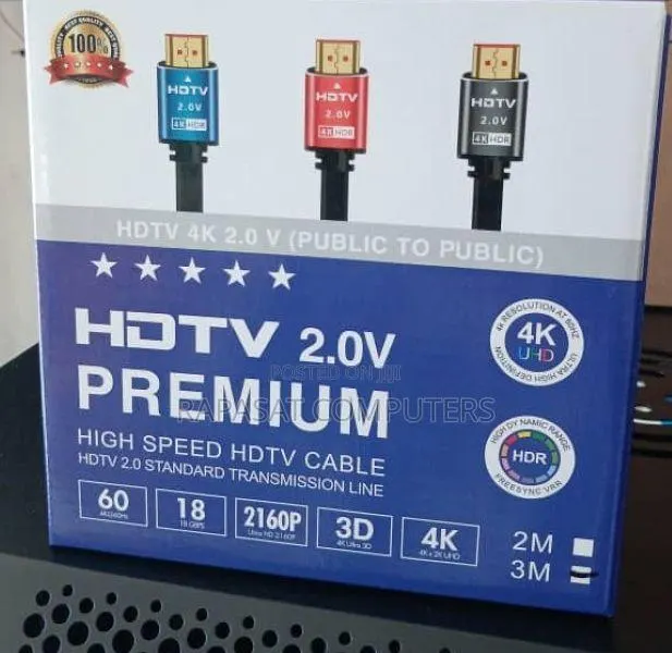High Speed HDTV Cable 3m · Photo 1