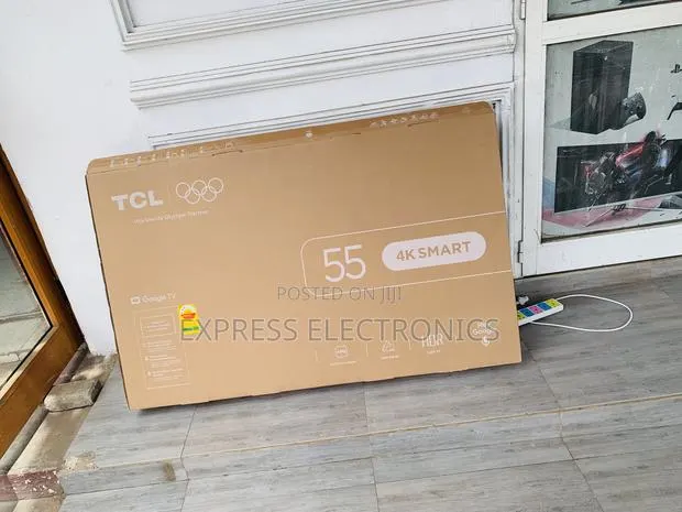 Get a New Slim TCL 55′′ 4K HDR Frameless Google Television 55P635 · Photo 1