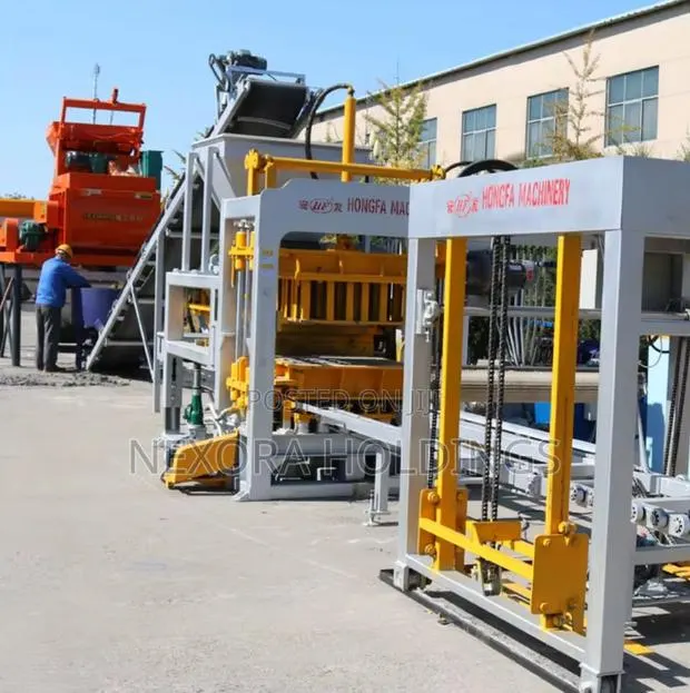 QTJ6-15 PLC Concrete Hollow Block Making Machine Fully Automatic · Photo 1