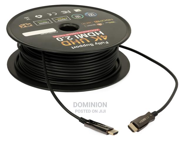 Hdmi 50m Fiber Uhd 2.0 2.1 Cable · Photo 1
