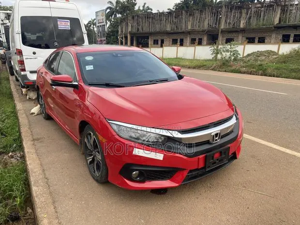 Honda Civic 2016 Red · Photo 1