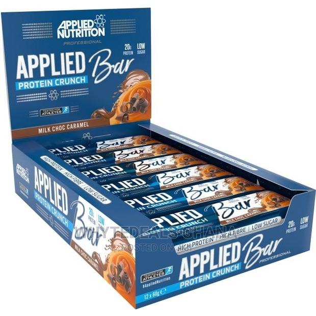 Applied Nutrition Protein Crunch Bars (1 BOX of 12 Bars) · Photo 1