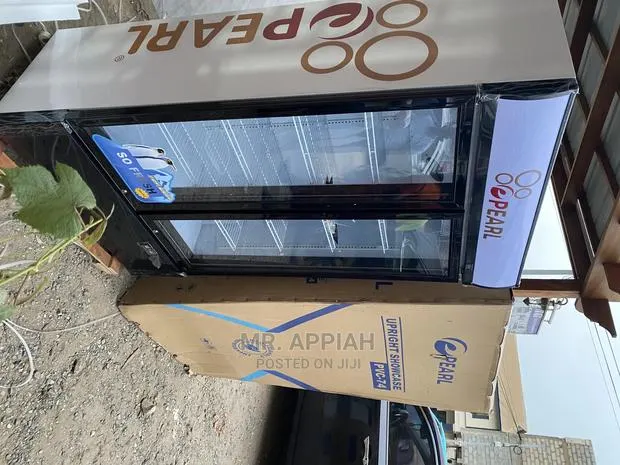 Double Door Refrigerator, See-Through Inside LED Lamp PVC-74 · Photo 1
