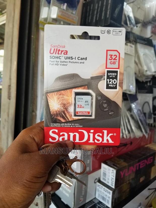 32 Camera SD Card Sandisk · Photo 1