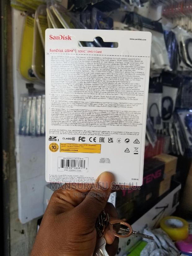 32 Camera SD Card Sandisk · Photo 2