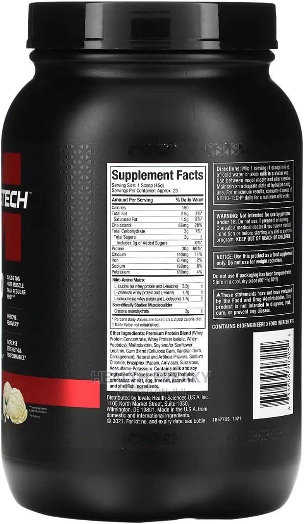 Whey Protein Muscletech Whey Protein Muscle Builder · Photo 4