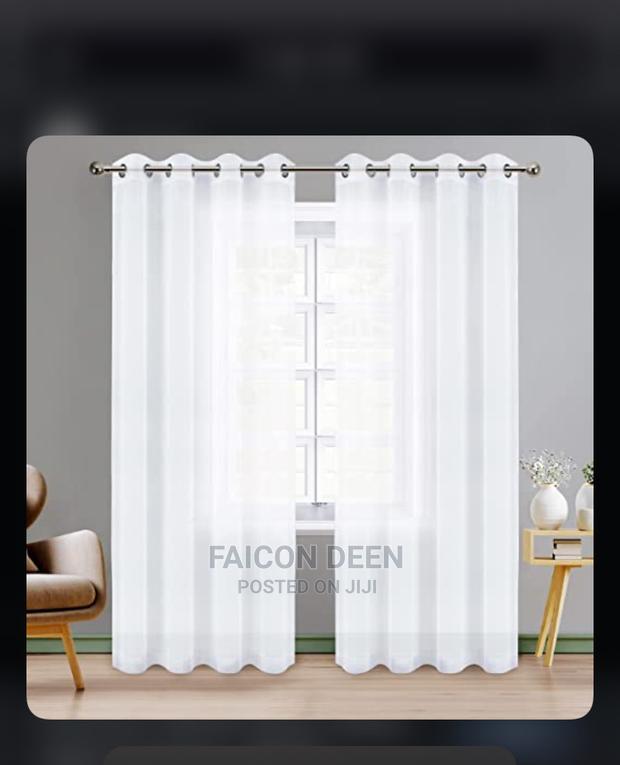 Modern Luxurious Curtains Voile (Available in Diff Colors · Photo 1