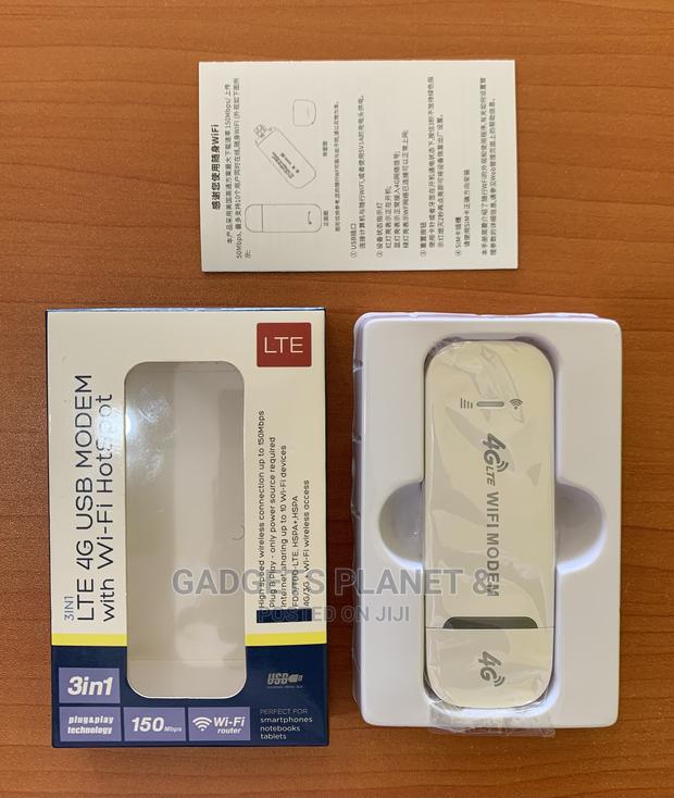 3 in 1 Lte 4g USB Modem With Wi-Fi Hotspot · Photo 1