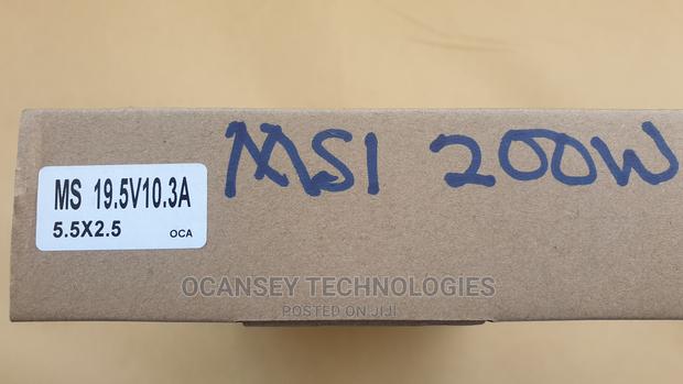 Original MSI 19.5V 10.5A 200w Laptop Charger 5.5x2.5 Pin · Photo 4