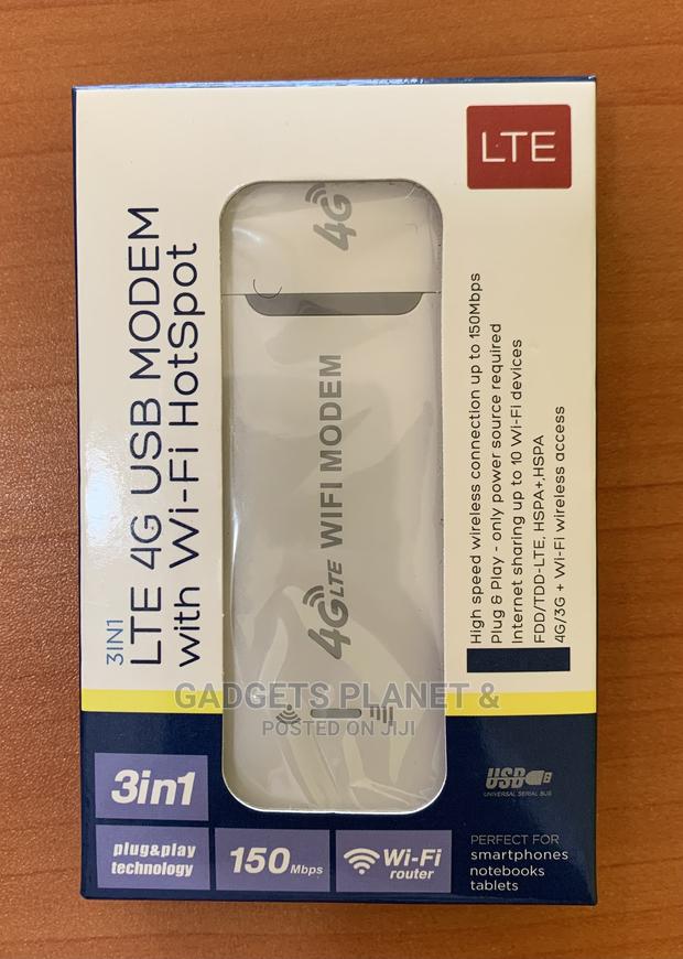 3 in 1 Lte 4g USB Modem With Wi-Fi Hotspot · Photo 2