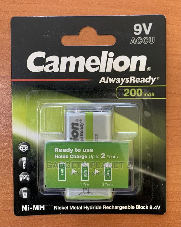 Camelion Rechargeable Battery - 9V · Photo 1