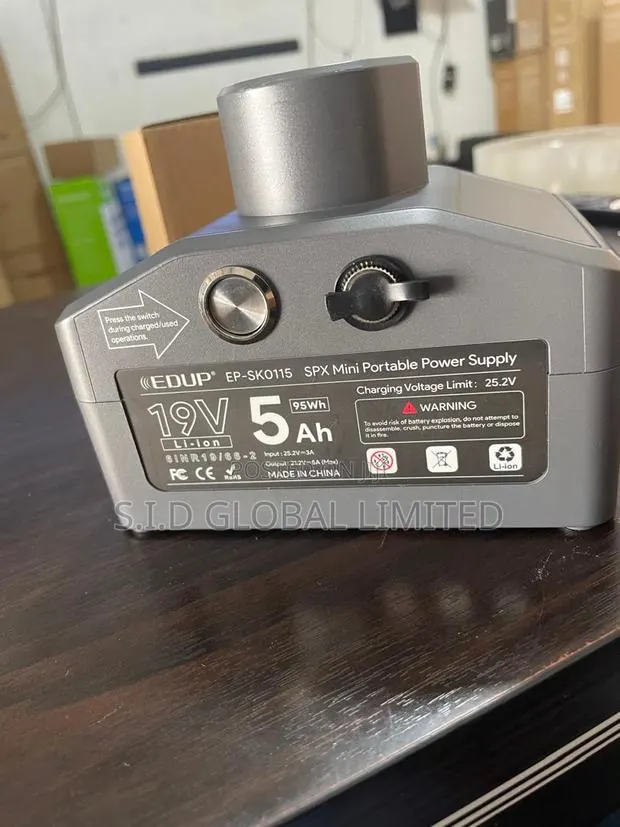 Edup Battery Bank With Included Mount & Adapter
1 · Photo 1