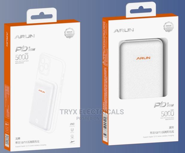 5,000mah Wireless Power Bank Arun Wx01 White · Photo 2