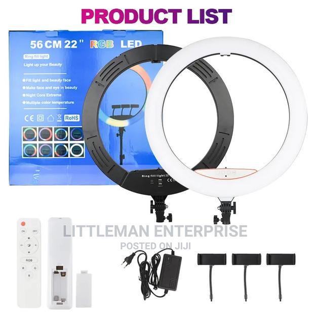 Ring Light LED RGB 22′′ Inches · Photo 4