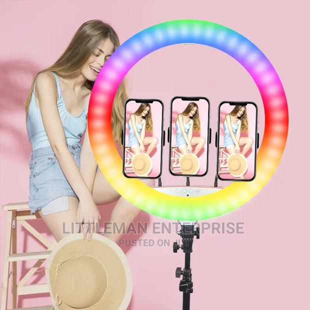 Ring Light LED RGB 22′′ Inches · Photo 1