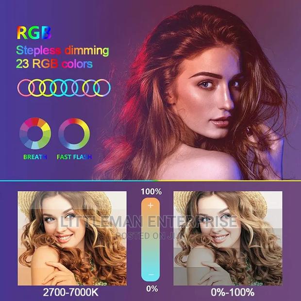 Ring Light LED RGB 22′′ Inches · Photo 5