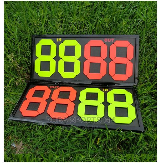 Substitution Board · Photo 3