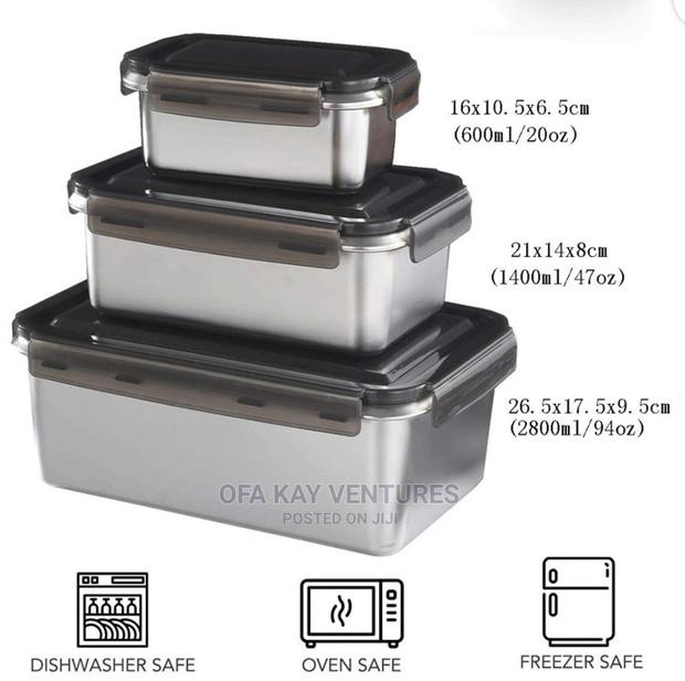 3pcs Food Storage Bowl · Photo 1