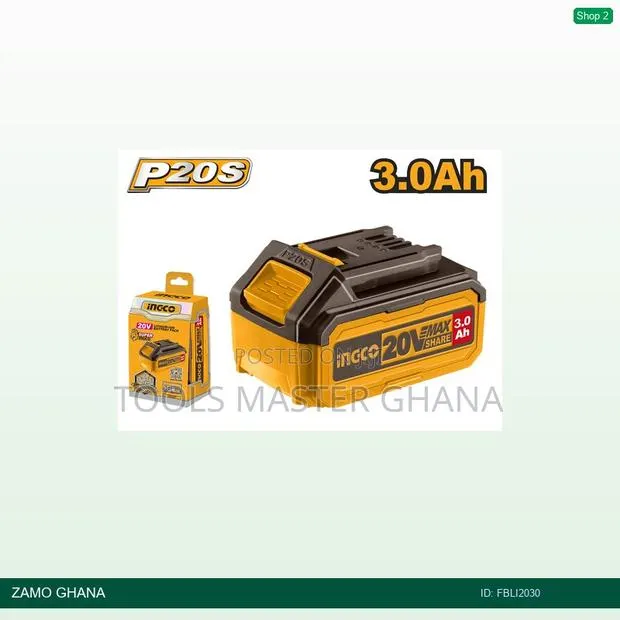Battery 20v - Fbli2030 · Photo 1