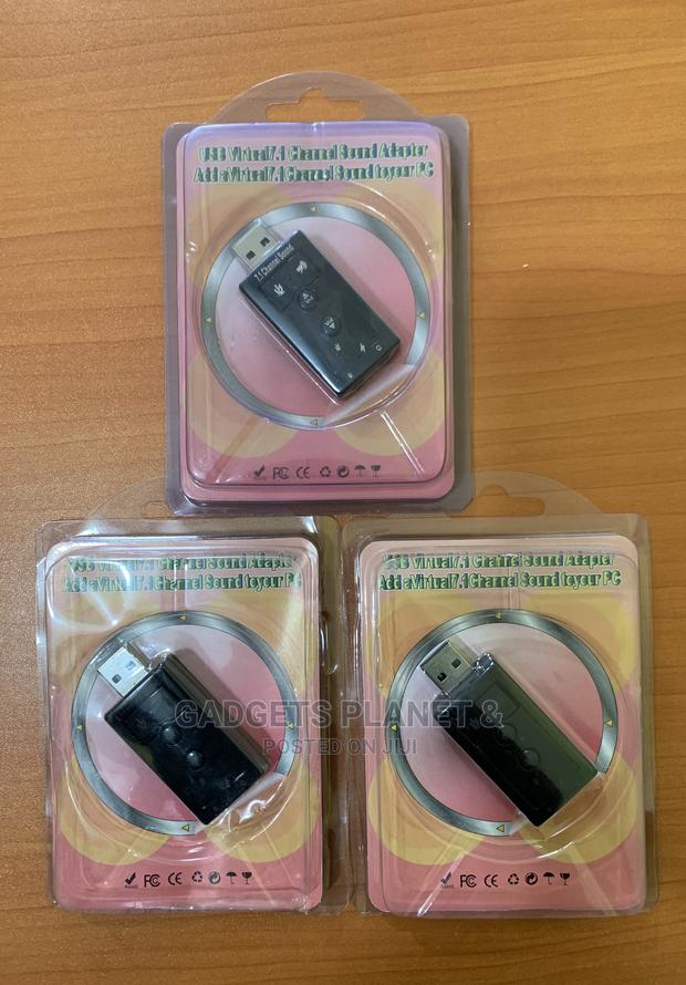 Usb Virtual 7.1 Channel Sound Card Adapter · Photo 1
