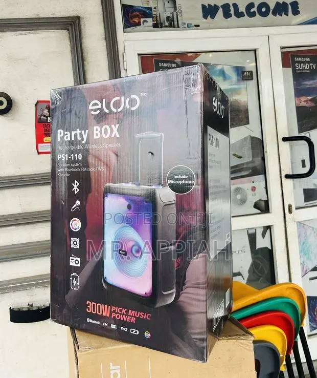 Buy Eldo 300watt Rechargeable Bluetooth Speaker · Photo 1