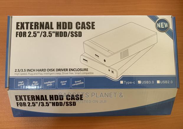Desktop External HDD Hard Disk Enclosure Case - 3.5” / 3.0 · Photo 1