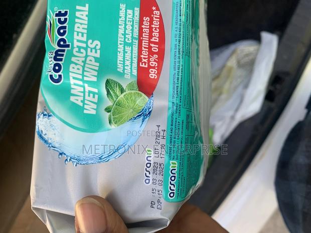 Compact Antibacterial Wipes,100wipesheets · Photo 1