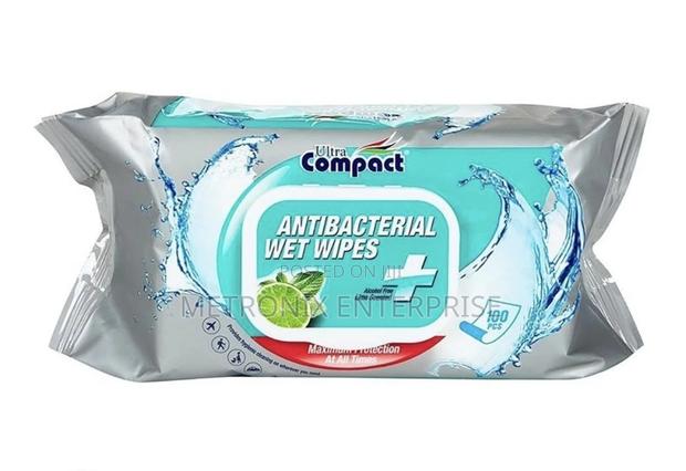 Compact Antibacterial Wipes,100wipesheets · Photo 2