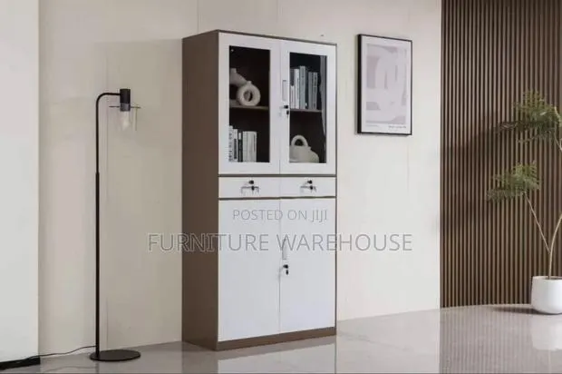Modern Multi-Tier Office Storage Cabinet · Photo 1