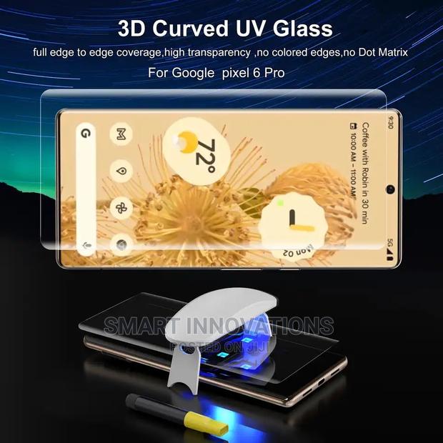 Google Pixel 7 Pro | Pixel 6 Pro UV Tempered Glass Protector · Photo 1