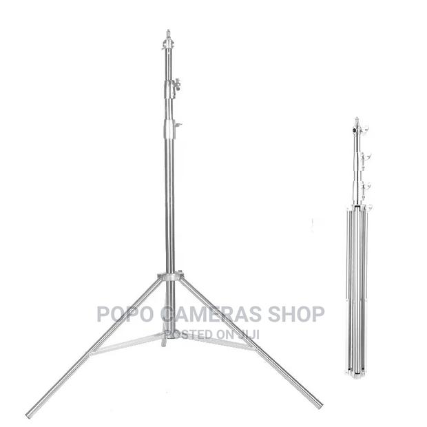 2.8m Stainless Steel Light Stand · Photo 1
