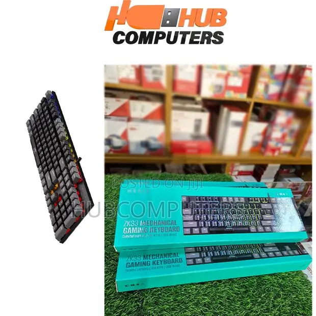 Heatz Zk33 Mechanical Gaming Keyboard Usb Wired · Photo 1
