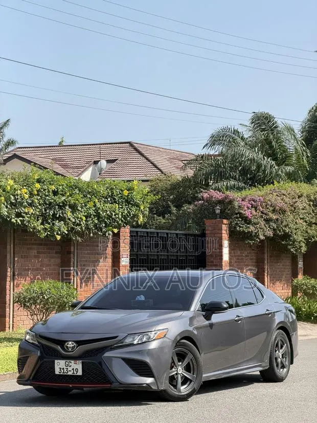 Toyota Camry SE FWD (2.5L 4cyl 8AM) 2018 Gray · Photo 1