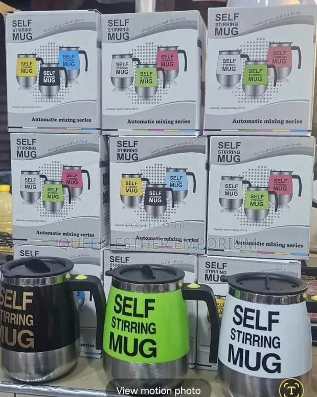 Self Stirring Cup