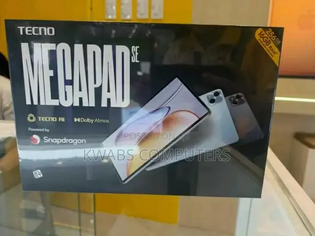 New Tecno Megapad 11 256 GB Black · Photo 1