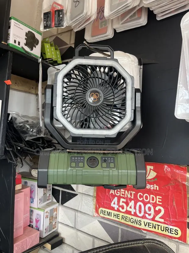 58hrs Rechargeable Outdoor Fan · Photo 1