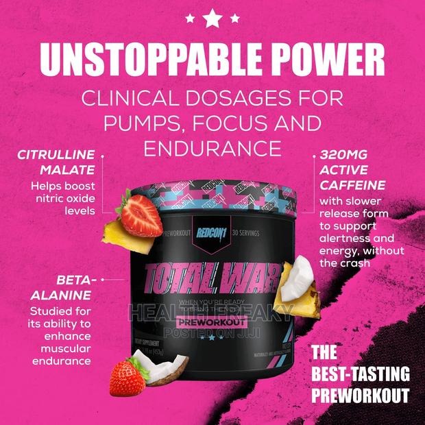 Pre Workout | REDCON1 Total War Pre Workout 30 Servings · Photo 2