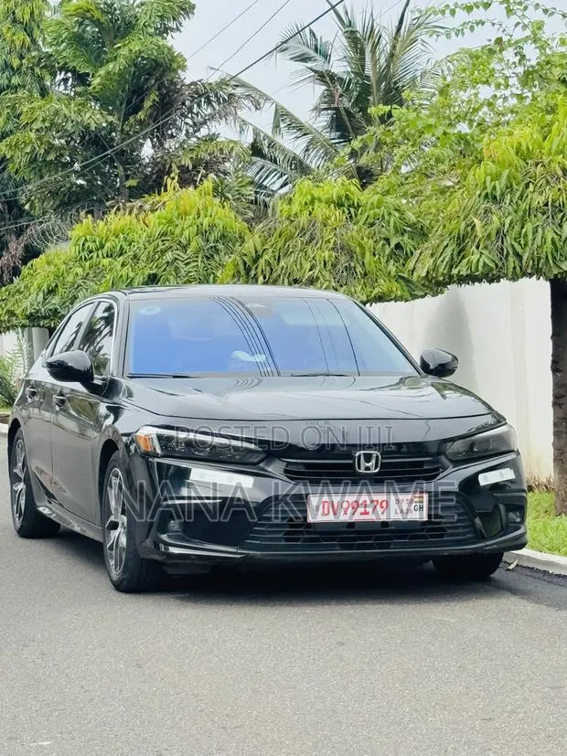 Honda Civic EX CVT 2024 Black · Photo 1