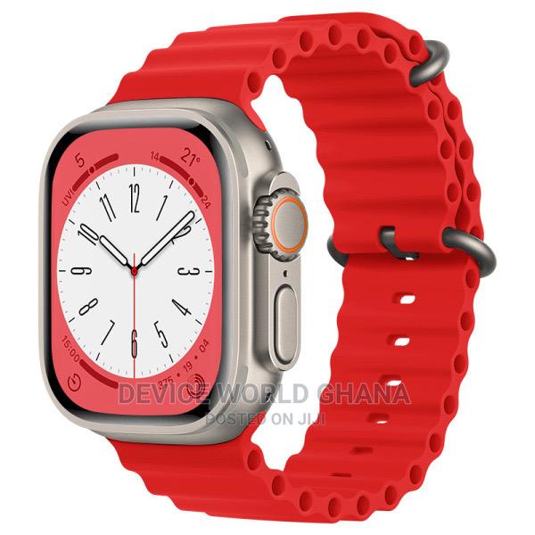 Ocean Silicone Strap for Apple Watch Series 1-9(All Sizes) · Photo 5
