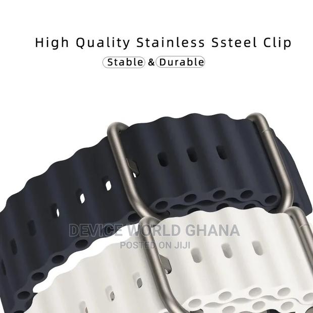 Ocean Silicone Strap for Apple Watch Series 1-9(All Sizes) · Photo 7